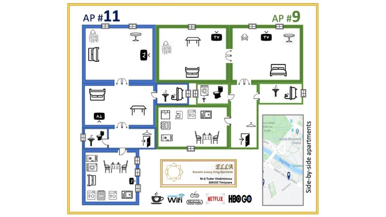 Ella Apartment Timisoara No9 Εξωτερικό φωτογραφία